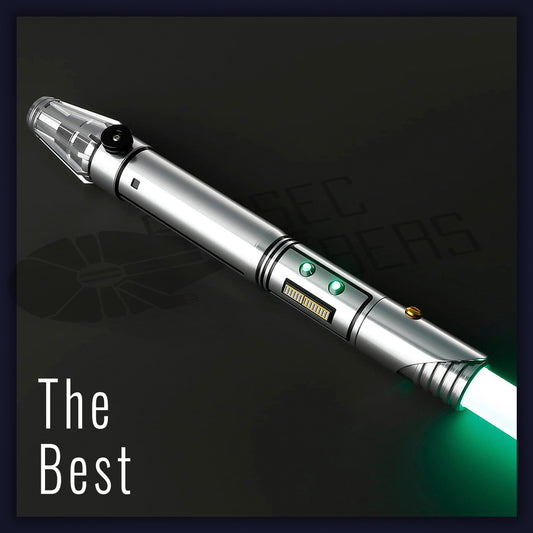 kelleran beq from Star Wars: the Mandalorian inspired lightsaber