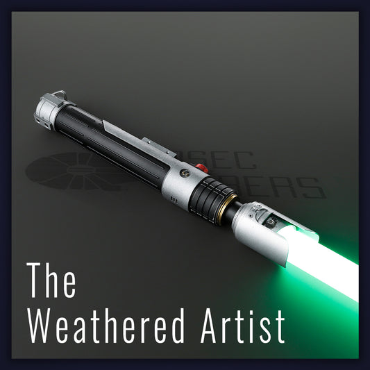 Sabine Wren from Star Wars: Ahsoka inspired lightsaber