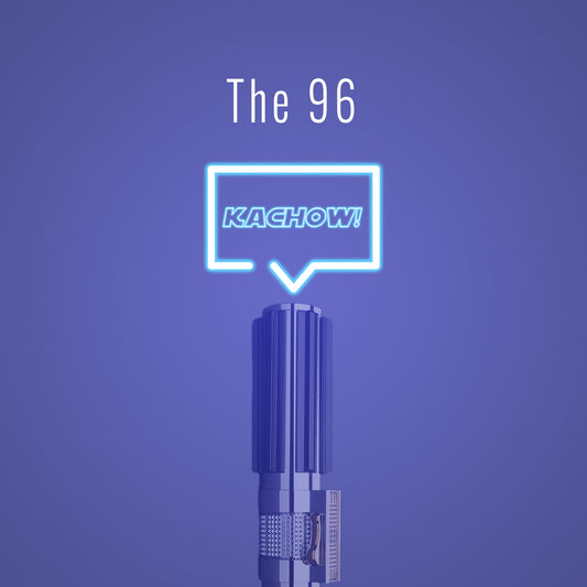 The 96 – racing-inspired Xeno soundfont for Xeno3 RGB and pixel blade sabers by Parsec Sabers