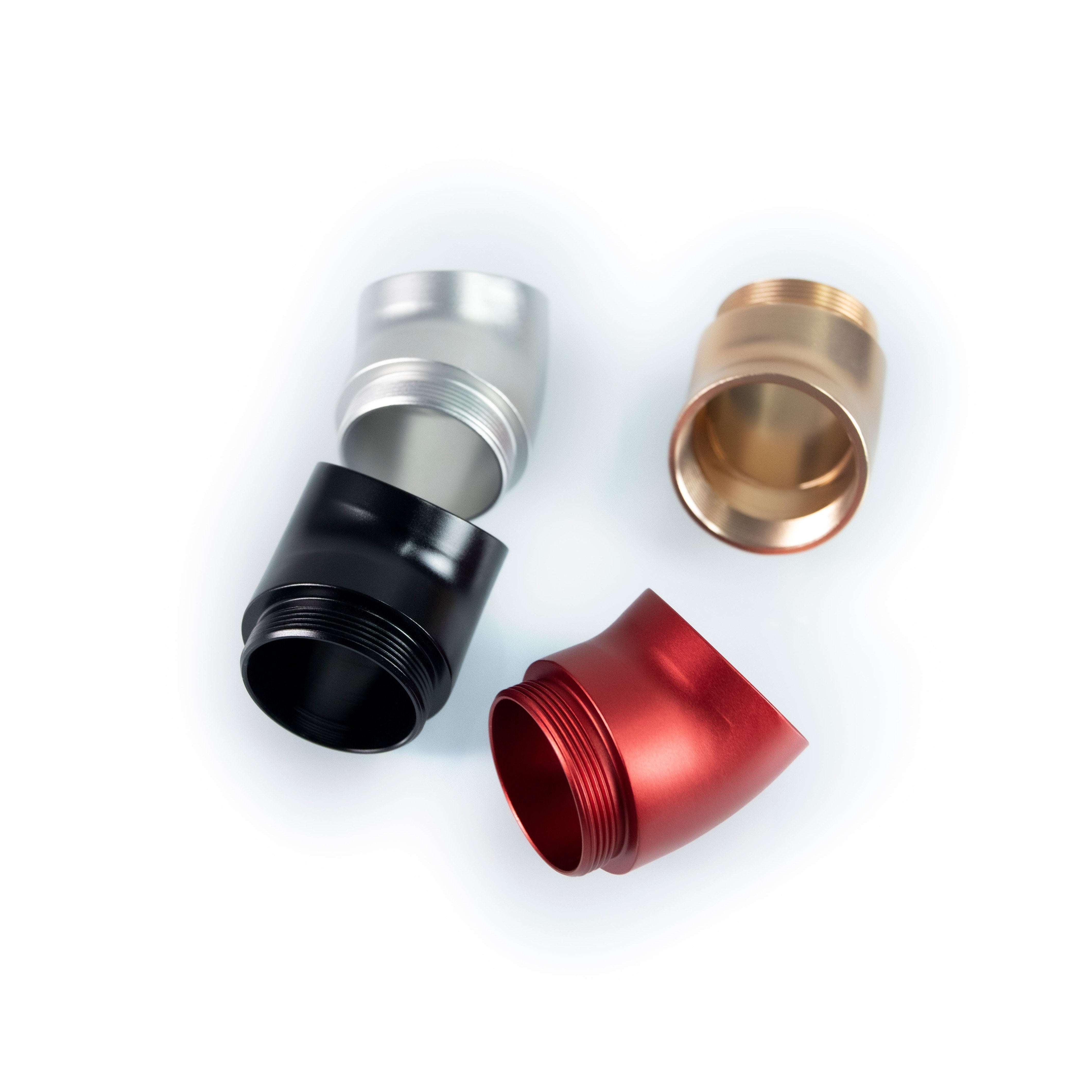 Angled elbow connector lightsaber component