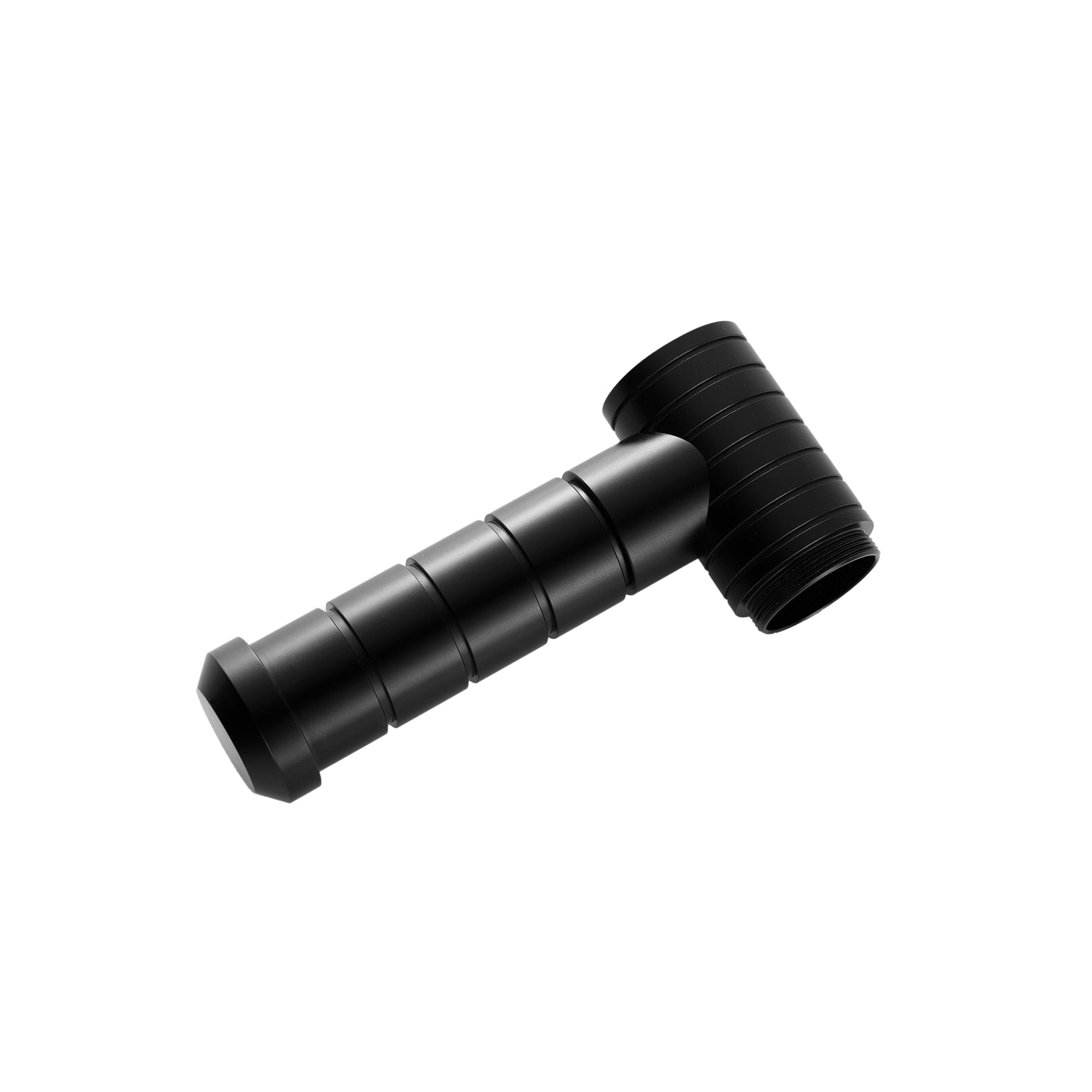 Angled grip pommel lightsaber component