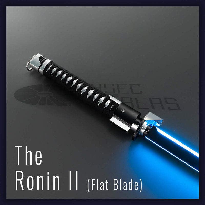 The Ronin2.0 Xeno Pixel lightsaber inspired by Ronin – Xeno3 pixel with blue blade by Parsec Sabers