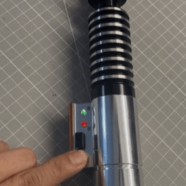 Luke Skywalker inspired lightsaber