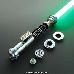 Luke Skywalker inspired lightsaber
