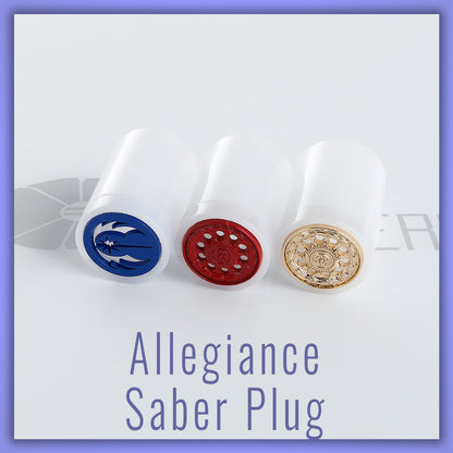 ⅞ Allegiance Base Lit Saber Plug - Parsec Saber Accessory & Add-on