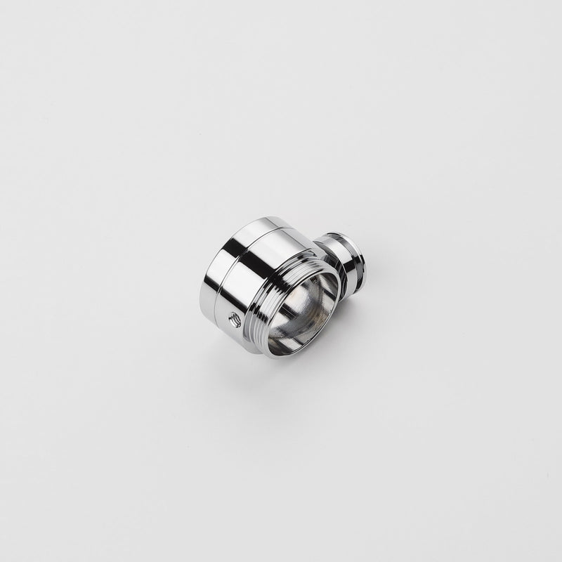 Half-Thread Connector hilt component – electroplated silver