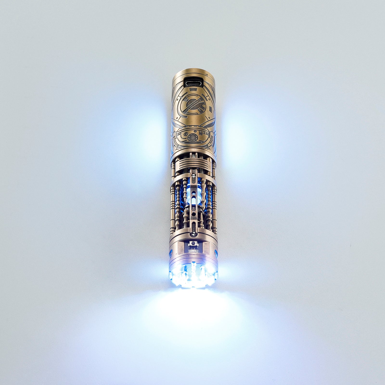 Copper Spinning Crystal Chamber Core – view 6
