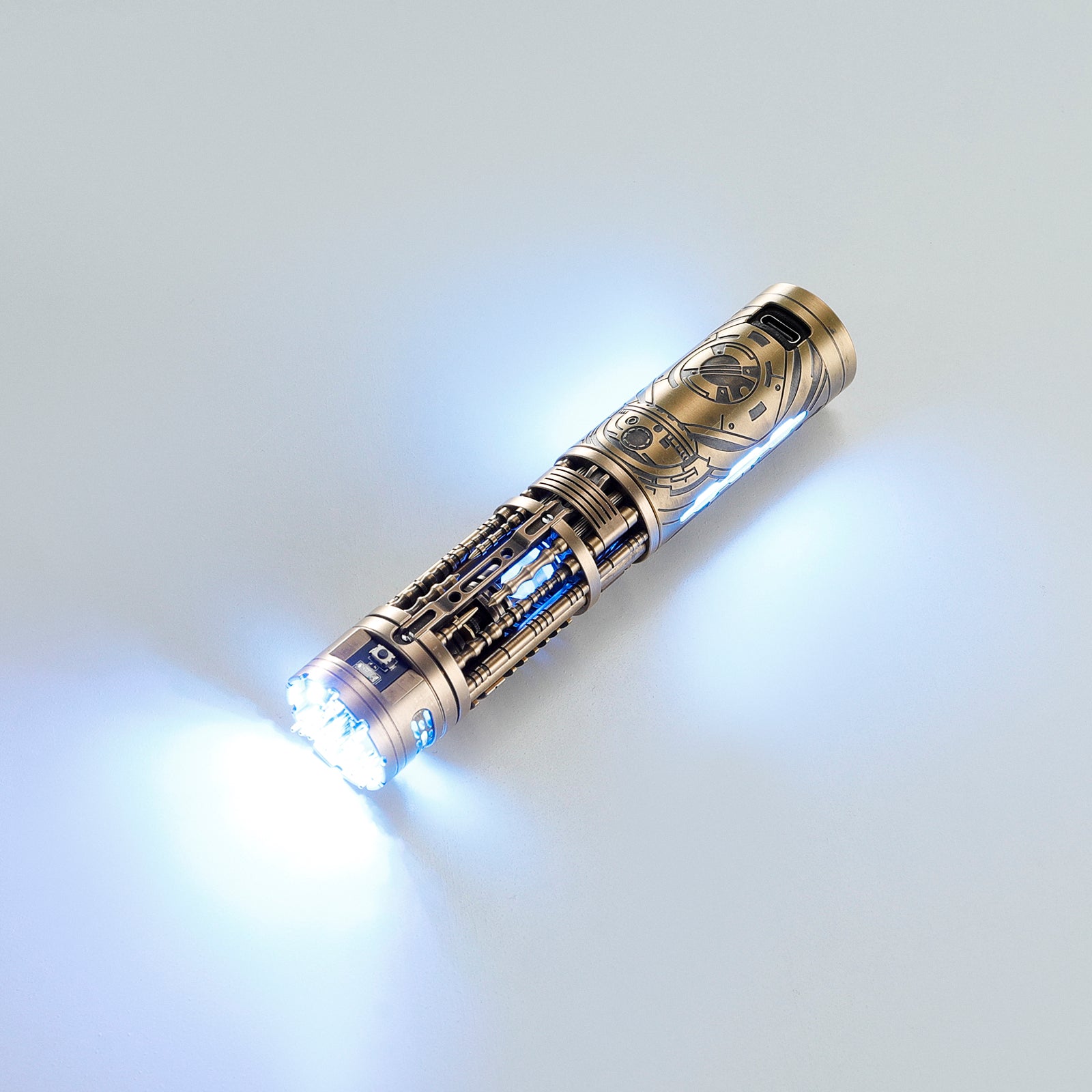 Copper Spinning Crystal Chamber Core – view 7