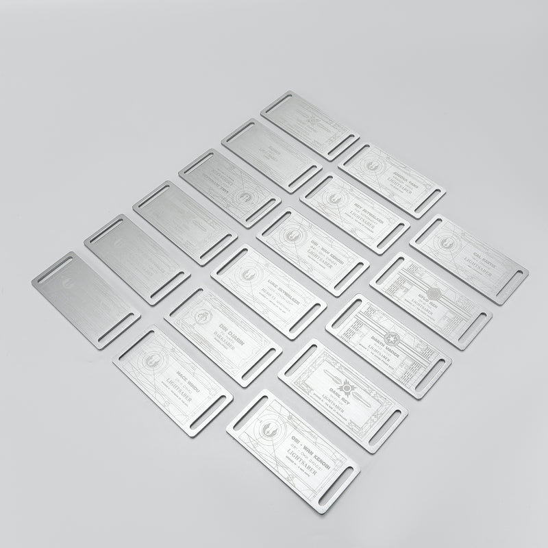 Saber Display Stand with Name Cards – view 14