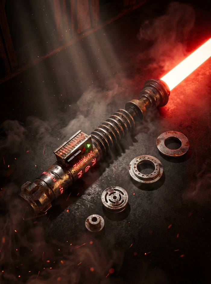 The Character lightsaber