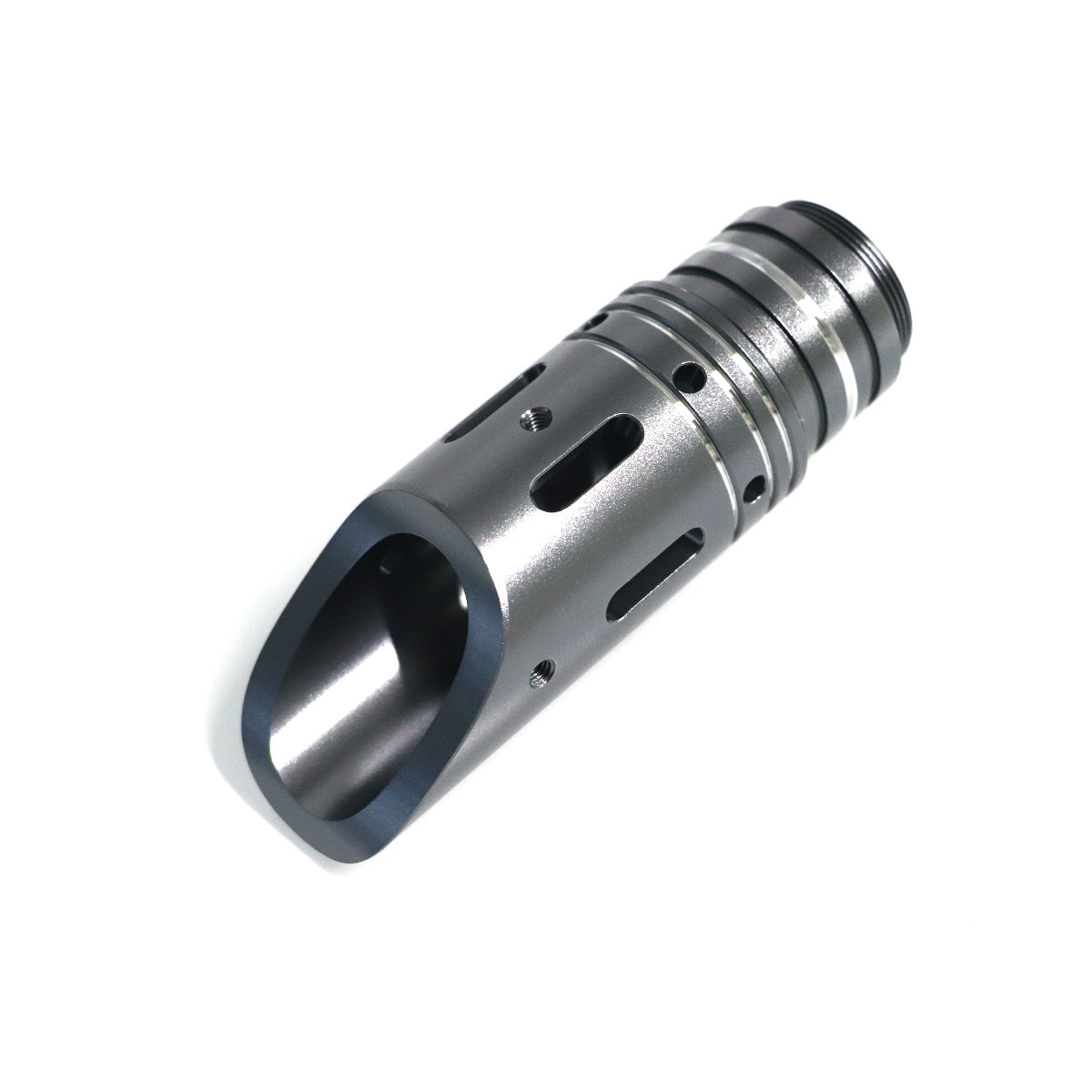 Angled Emitter Shroud – view 3