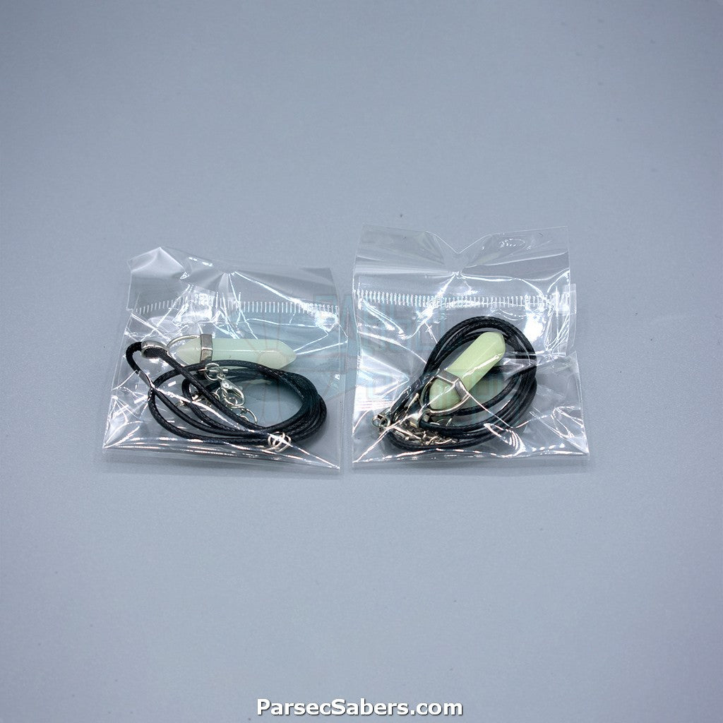 Colgante de cristal de sable que brilla en la oscuridad - Parsec Sabers-4