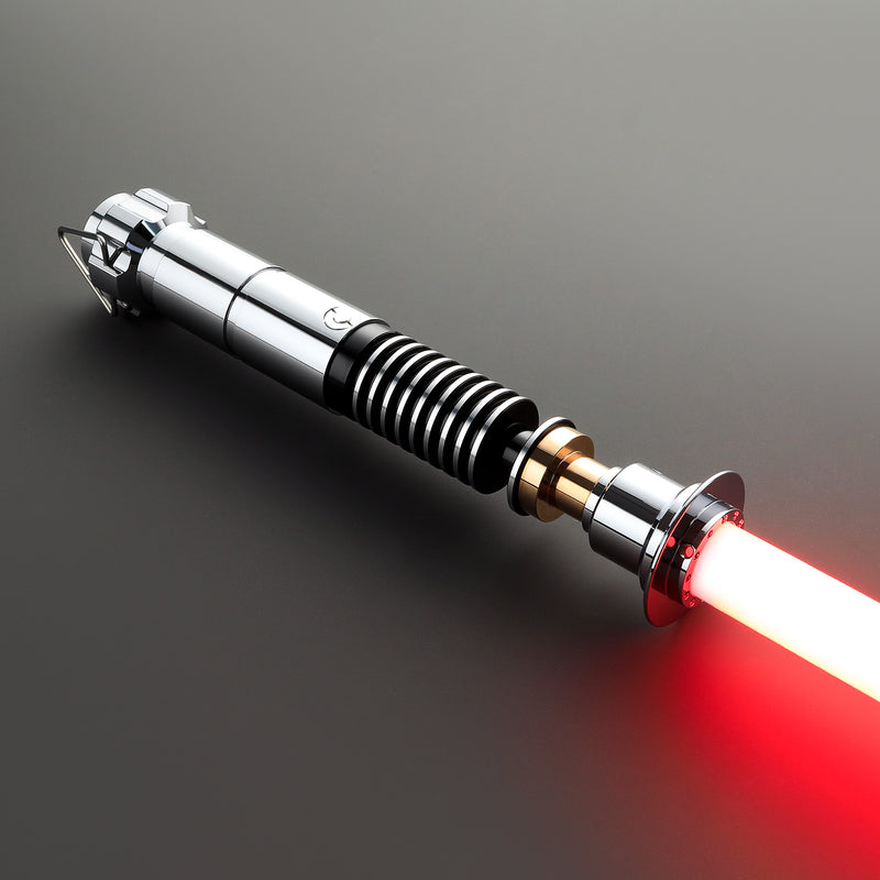 The Red Five lightsaber – view 3