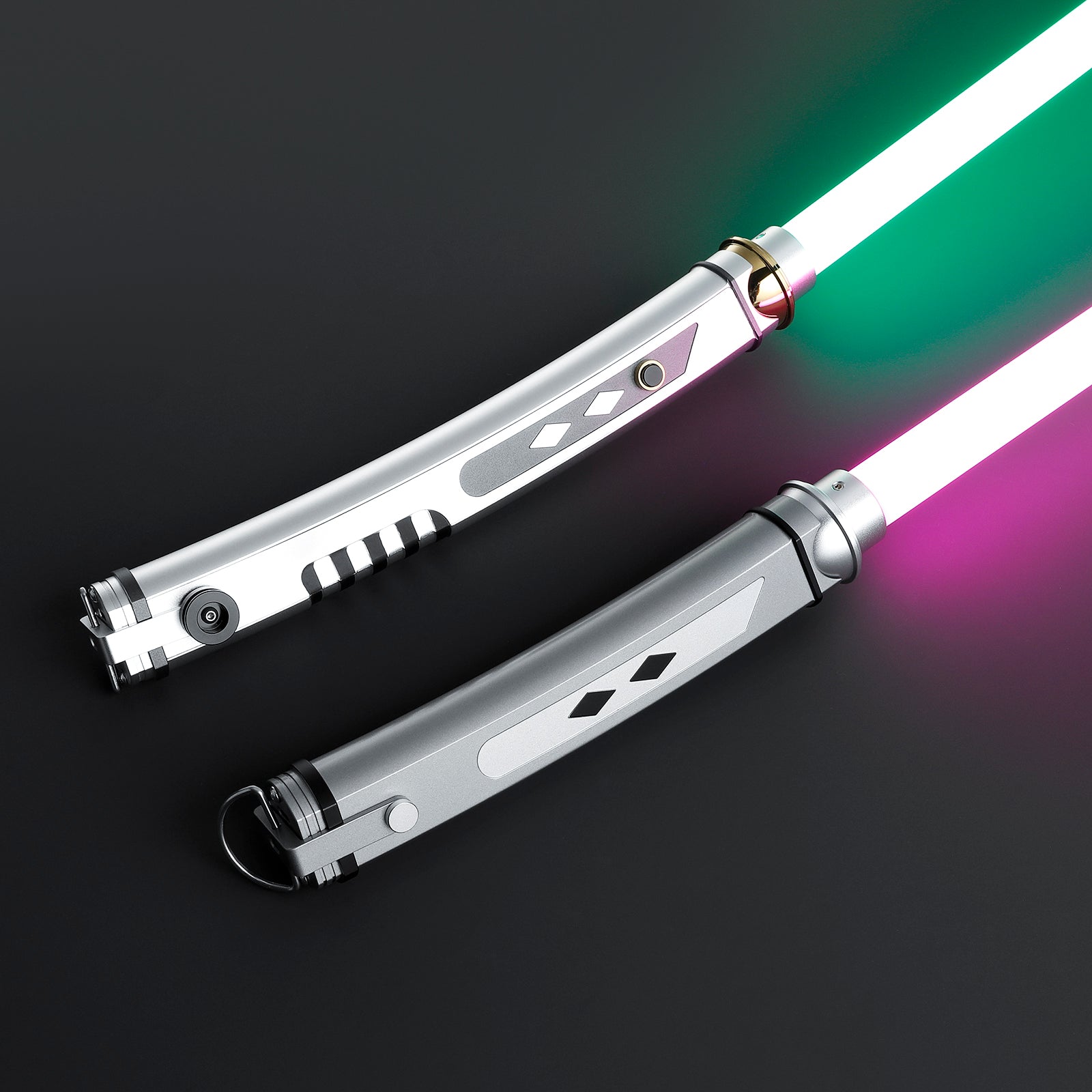 The Tano Pair lightsaber – view 2