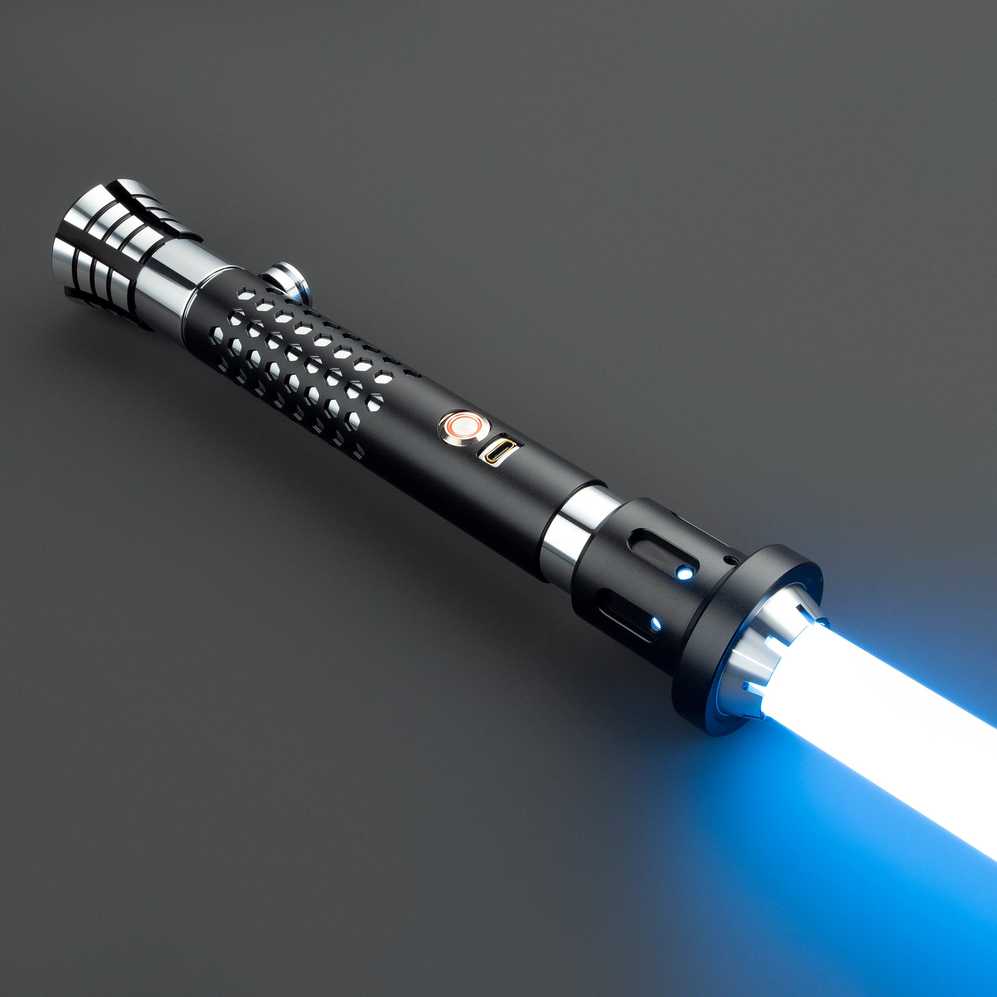 The Garnet lightsaber – view 4