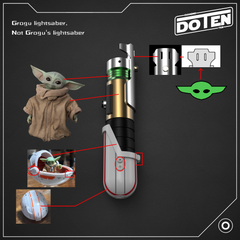 The Slate lightsaber – view 11