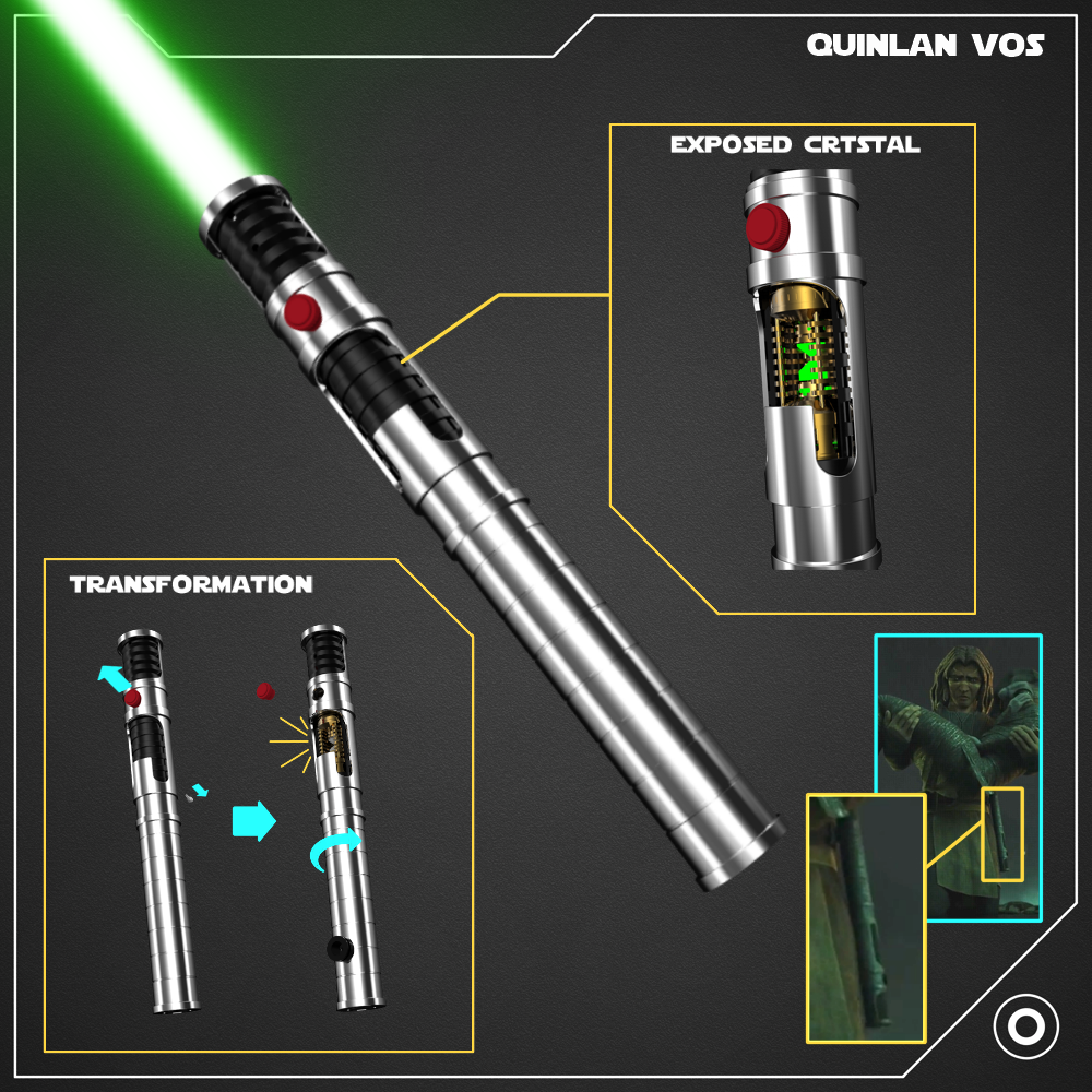 The Maverick lightsaber hilt