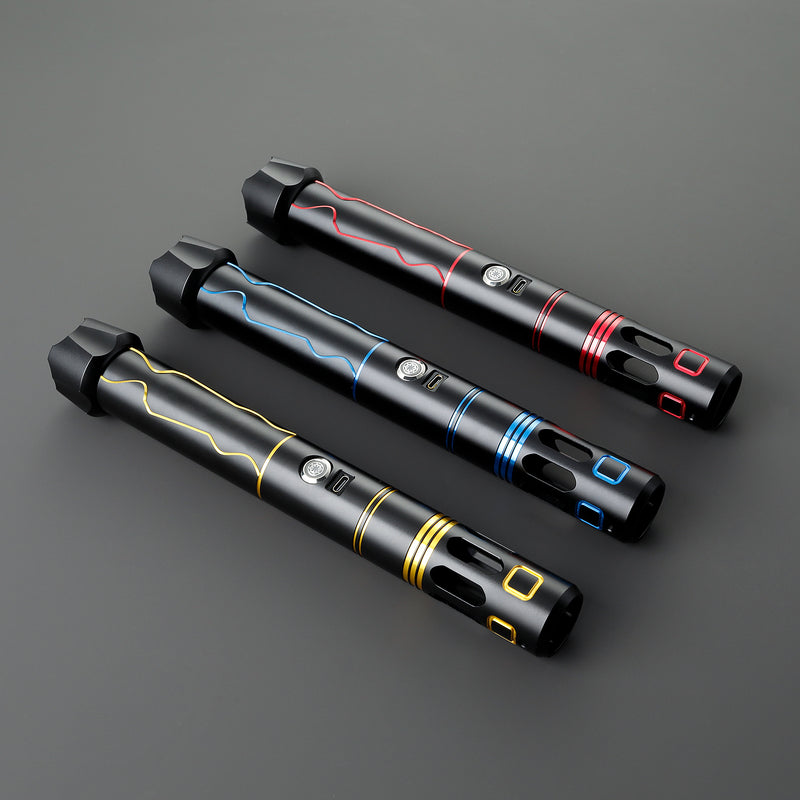 The Crimson lightsaber hilt