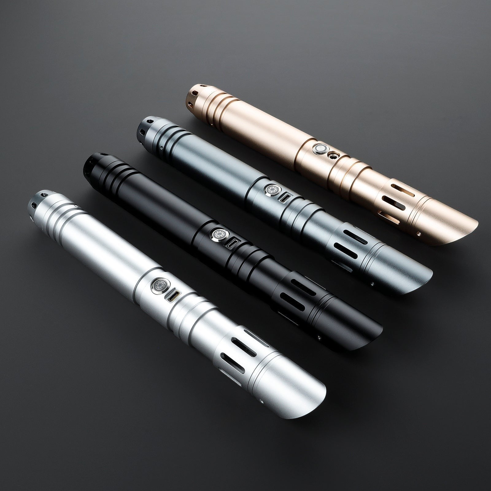 The Facet lightsaber – view 2