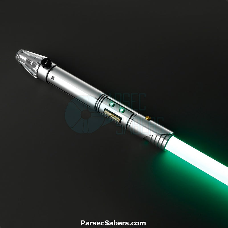 kelleran beq from Star Wars: the Mandalorian inspired lightsaber