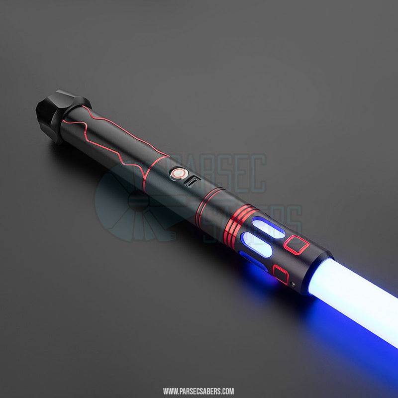 El sable parsec Crimson Xeno RGB y Xeno Pixel (Xeno3)-5