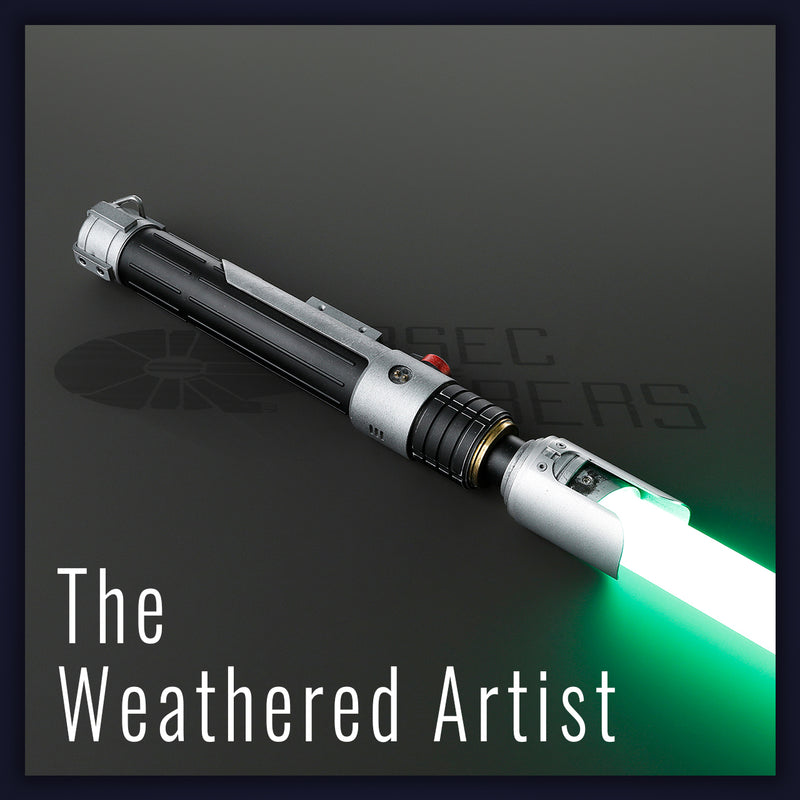 Sabine Wren from Star Wars: Ahsoka inspired lightsaber