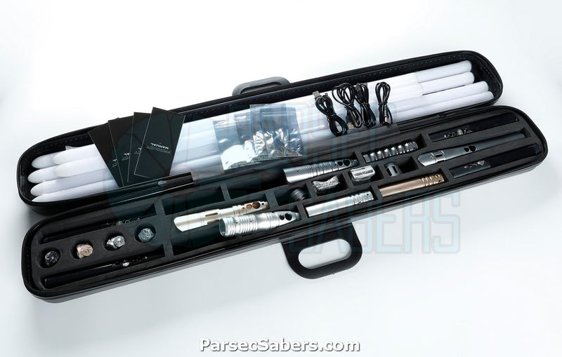 Parsec Baselit Mystery Box – surprise Xeno3 RGB lightsaber by Parsec Sabers