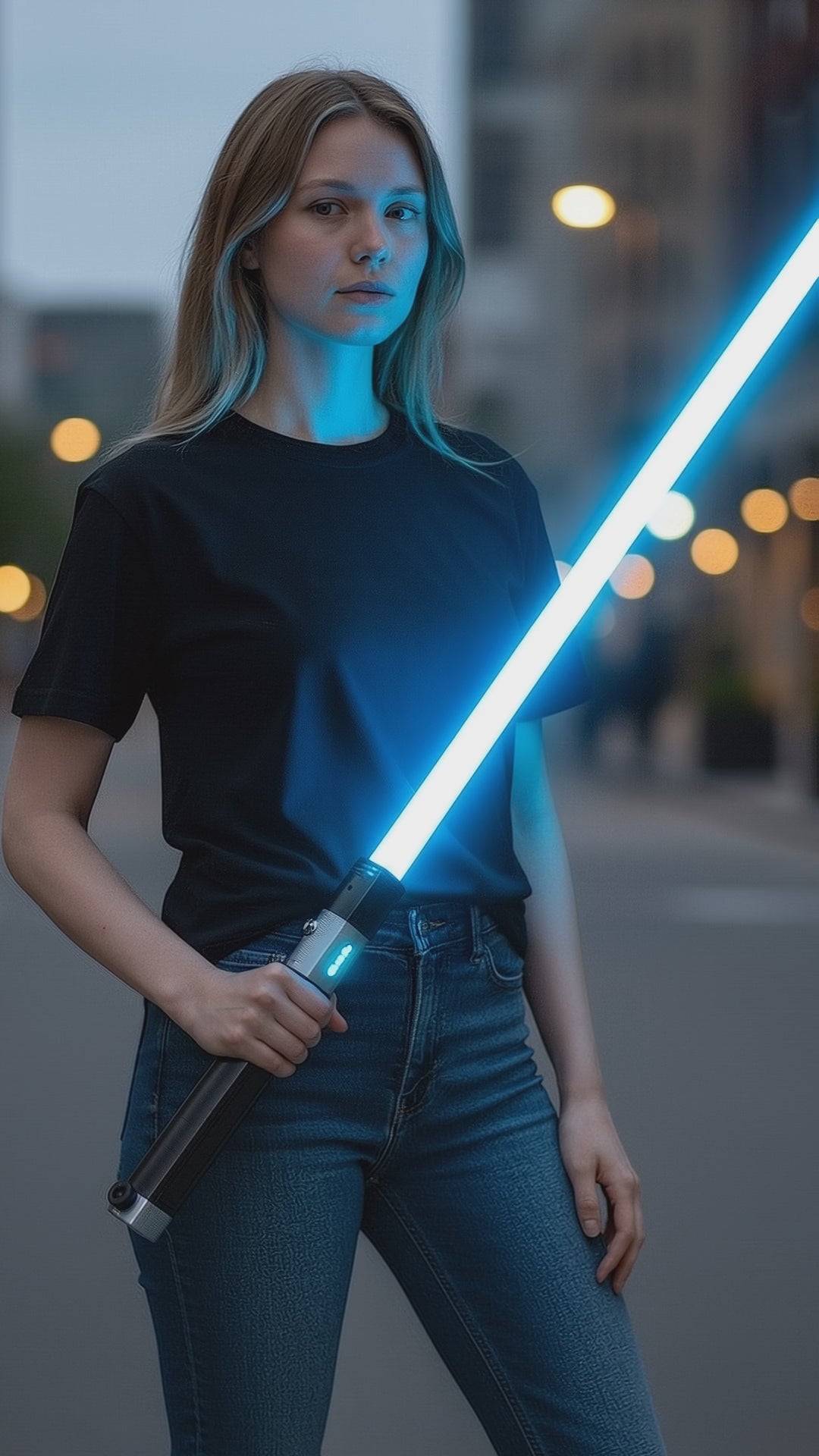 The Coil lightsaber – view 2