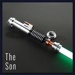 Luke Skywalker inspired lightsaber