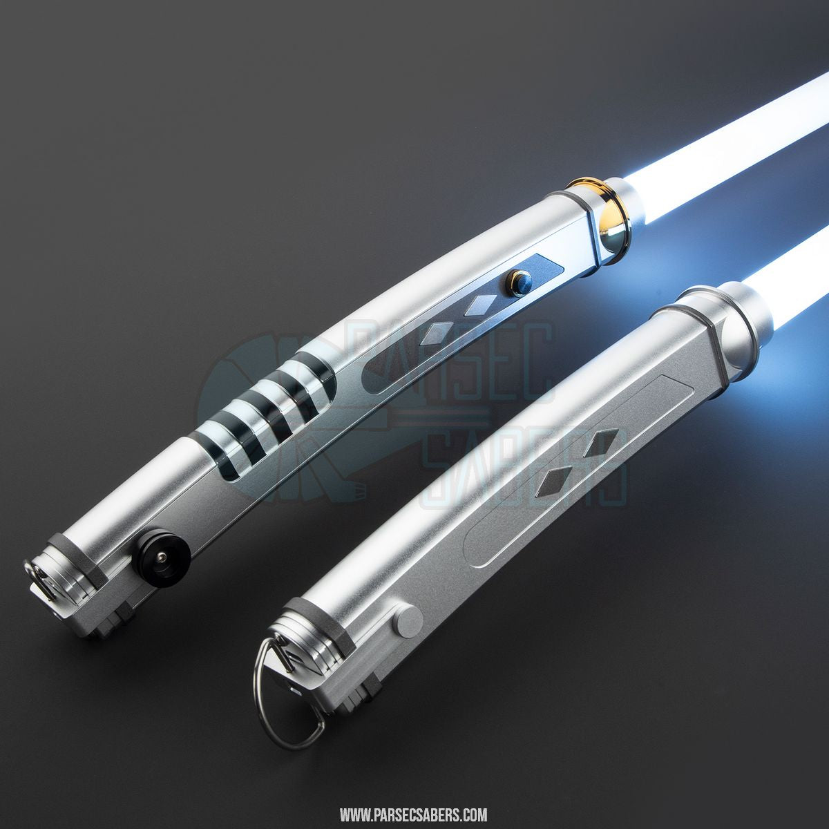The Tano Pair Baselit & Xenopixel Parsec Saber-Character Inspired Saber-Parsec Sabers