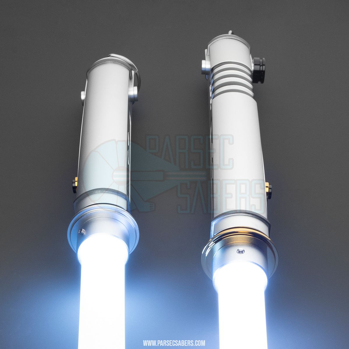 The Tano Pair Baselit & Xenopixel Parsec Saber-Character Inspired Saber-Parsec Sabers