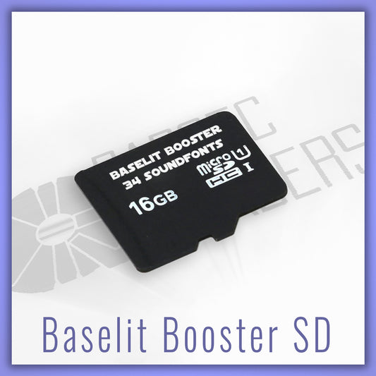 Baselit Booster Card (for Xeno-RGB) - Parsec Saber Accessory & Add-on